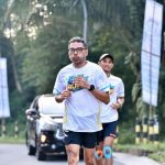 Rayakan HUT ke-57 Bulog, Anggota Dewas Donny Gahral Adian Ultra Marathon Sejauh 57 Km