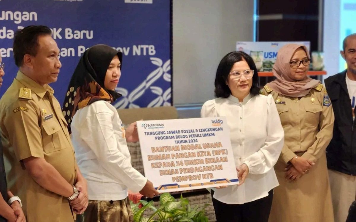 BULOG berikan bantuan kepada 34 UMKM RPK di NTB