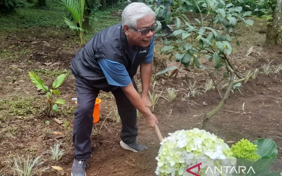 Bulog Tanam 413 Bibit Pohon Alpukat Amankan Hulu Sungai Brantas Jatim